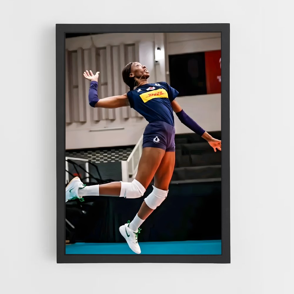 Poster Paola egonu – affiche Volleyball (vue 2)